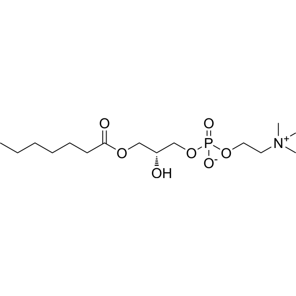 1-Heptanoyl-2-hydroxy-sn-glycero-3-phosphocholine 160118-49-0
